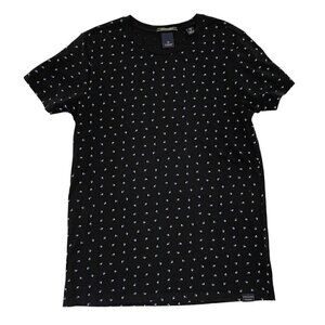 SCOTCH & SODA Short Sleeve T-Shirt Tee Shirt Navy Blue size Medium